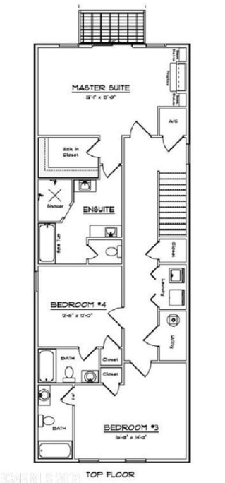Mallory Square North 2nd Floor Plan